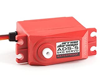 【中古】【輸入品・未使用】Arrma AR390133 ADS-5 V2 防水サーボ レッド 4.5kg