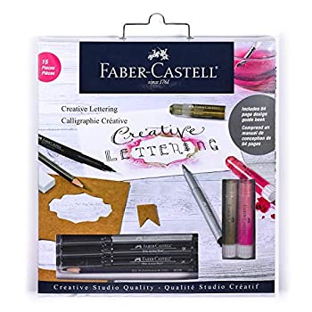 【中古】【輸入品・未使用】Faber-Castell クリエイティブレタリングキット 初心者向け手書き。