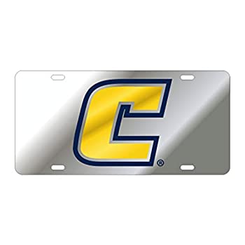 【中古】【輸入品 未使用】UTC University of Tennessee at Chattanooga Laser Cut Mirrored Licence Plate Auto Tag Made and shipped in the USA