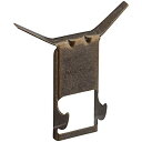 【中古】【輸入品 未使用】National Hardware N260-299 V2552 Brick Hangers in Antique Brass 2 pack