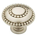 【中古】【輸入品・未使用】Brainerd Pbf808v-sn-c 1-3/8 Double Beaded Cabinet Hardware Knob