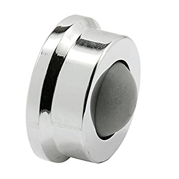 【中古】【輸入品・未使用】prime-line製品J 4647ドア壁停止ゴムバンパー、1インチ、つや消しクローム J 4724 1