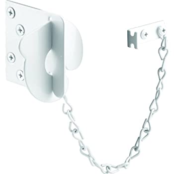 【中古】【輸入品・未使用】ロックプレート、3?x 3インチわき柱プレート、11ゲージスチール、ホワイトパウダーコート、1のパック