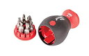 【中古】【輸入品 未使用】Wiha 38048 Stubby Screwdriver With Six-In-One Insert Bits Multi-Bit by Wiha