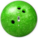 【ポイントアップ中！】【中古】【輸入品・未使用未開封】Rikki Knight rnd-lsps-160ボーリングボールラウンド???Single Toggleライトスイッチプレート、明るい緑
