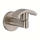 【中古】【輸入品・未使用】(Satin Nickel) - Motiv Sine Robe Hook Finish: Satin Nickel(3)