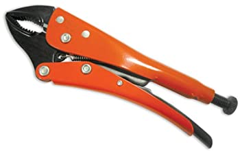 【中古】【輸入品・未使用】Grip-On 7インチ ニッケルメッキ カーブした爪ロックプライヤー エポキシコーティングハンドル 11107