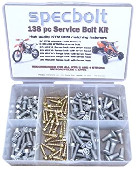 【中古】【輸入品・未使用】138ピース Specbolt KTM ボルトキット メンテナンス、修復、サービス部門用 SX EX EXC 2ストローク: 50 60 65 85 105 125 250 300 360 380 550 4 【中古】【輸入品・未使用】138ピース Specbolt KTM ボルトキット メンテナンス、修復、サービス部門用 SX EX EXC 2ストローク: 50 60 65 85 105 125 250 300 360 380 550 4