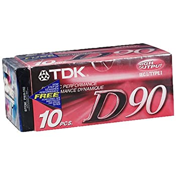 【中古】【輸入品・未使用】TDK Dynamic D90 (10個パック)
