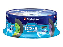 【中古】【輸入品・未使用】Verbatim Digital Vinyl - 25 x CD-R - 700 MB ( 80min ) - spindle