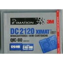 【中古】【輸入品・未使用】Imation DC2120 Ximat - QIC - 120 MB / 240 MB - QIC-80 - ストレージメディア【メーカー名】Imation Corp.【メーカー型番】8541704370【ブランド名】Imation【商品説明】Imation DC2120 Ximat - QIC - 120 MB / 240 MB - QIC-80 - ストレージメディア当店では初期不良に限り、商品到着から7日間は返品を 受付けております。映像作品には日本語吹き替え、日本語字幕が無い場合があり、プレーヤーによっては再生できませんので予めご了承ください。こちらは当店海外ショップで一般の方から買取した未使用・品です。通関検査の為、開封されることがございますので予めご了承くださいませ。買取した為、中古扱いとしております。日本語の説明書は付属しておりませんので予めご了承くださいませ。また、輸入商品の為、コンセントの形状が違う、電圧による商品の不動作などは当店では出来かねます。他モールとの併売品の為、完売の際はご連絡致しますのでご了承ください。ご注文からお届けまで1、ご注文⇒ご注文は24時間受け付けております。2、注文確認⇒ご注文後、当店から注文確認メールを送信します。3、当店海外倉庫から当店日本倉庫を経由しお届けしますので10〜30営業日程度でのお届けとなります。4、入金確認⇒前払い決済をご選択の場合、ご入金確認後、配送手配を致します。5、日本国内倉庫到着後、検品し異常がなければ出荷⇒配送準備が整い次第、出荷致します。配送業者、追跡番号等の詳細をメール送信致します。6、日本国内倉庫到着⇒出荷後、1〜3日後に商品が到着します。　※離島、北海道、九州、沖縄は遅れる場合がございます。予めご了承下さい。お電話でのお問合せは少人数で運営の為受け付けておりませんので、メールにてお問合せお願い致します。営業時間　月〜金　10:00〜17:00初期不良以外でのお客様都合によるご注文後のキャンセル・返品はお受けしておりませんのでご了承下さい。