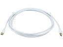 【中古】【輸入品・未使用】Monoprice 5991 6ft 32AWG Mini DisplayPort Cable - White