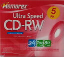 【中古】【輸入品・未使用】Memorex Ultra Speed CD - RW