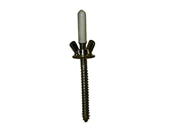 šۡ͢ʡ̤ѡSimpson Strong Tie SPS25344-KT Storm Panel Screw 305 Stainless Steel 25 Screws Wing Nuts and Caps and 1 Hex Driver Bi