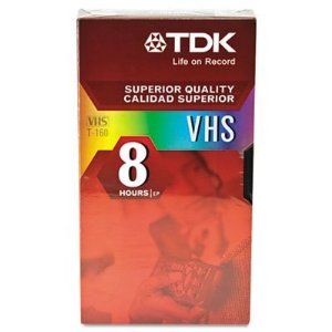 【中古】【輸入品・未使用】TDK VHS T-160 8時間 7本パック