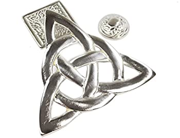 【中古】【輸入品・未使用】Irish真鍮Trinity Knotドアノッカーサテンニッケルシルバー 【中古】【輸入品・未使用】Irish真鍮Trinity Knotドアノッカーサテンニッケルシルバー