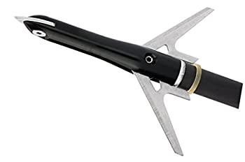 【中古】【輸入品・未使用】Rocky Mountain Warhead Bowhunting 100 Grain Mechanical Broadhead 1-3/4" Cutting Diameter 3 Pack