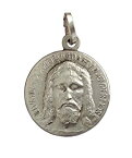 【中古】【輸入品・未使用】キリストシルバー山塊925のメダル聖顔 925 Sterling Silver Holy Face