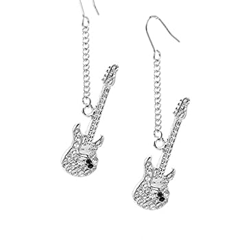 【中古】【輸入品・未使用】chelseachicnyc高光沢Dangling Crystal Electric Guitar Earrings 【中古】【輸入品・未使用】chelseachicnyc高光沢Dangling Crystal Electric Guitar Earrings