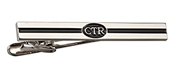 【中古】【輸入品・未使用】CTR Choose The Right Tie Bar LDSギフト用 洗礼用(シルバー調)