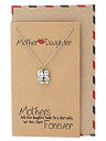 【中古】【輸入品・未使用】Quanジュエリー母と娘Otterネックレス、ギフトfor Mom、母の日、withインスピレーション引用符