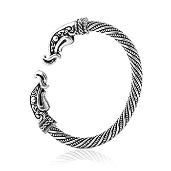 【中古】【輸入品・未使用】ファッションヴィンテージViking Raven Crow Head Screw Cuffバングルリストバンドブレスレットジュエリー 【中古】【輸入品・未使用】ファッションヴィンテージViking Raven Crow Head Screw Cuffバングルリストバンドブレスレットジュエリー