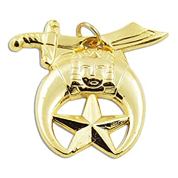 【中古】【輸入品・未使用】The Masonic Exchange Shrinerゴールドペンダント???1?3?/ 8?" Tall 【中古】【輸入品・未使用】The Masonic Exchange Shrinerゴールドペンダント???1?3?/ 8?" Tall
