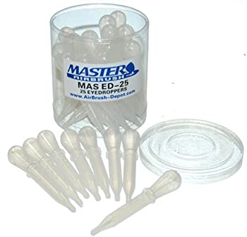 【中古】【輸入品 未使用】Master Airbrush Brand 25 Pipette Eyedroppers for Liquid Transfer and Airbrush Paint by Master Airbrush
