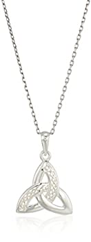 【中古】【輸入品・未使用】Solvar Celtic Weave&Trinity Knot Necklace Silver Irish Made 【中古】【輸入品・未使用】Solvar Celtic Weave&Trinity Knot Necklace Silver Irish Made