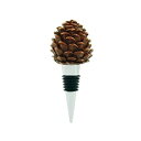 【中古】【輸入品・未使用】Pinecone ワインストッパー ボトルトッパー ロッジ装飾 5インチ