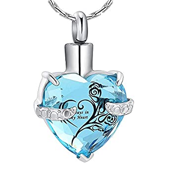 【中古】【輸入品・未使用】Always in My Heartメモリアルジュエリーステンレススチール壷ペンダントネックレス