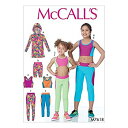 【中古】【輸入品・未使用】McCall Patterns M7618CHJ アクティブウェア トップス レギンス