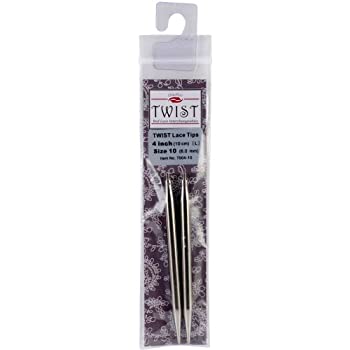 【中古】【輸入品・未使用】ChiaoGoo Needle Tips 4-inch (10cm) for Twist Red Lace Interchangeable ..