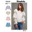 【中古】【輸入品・未使用】Simplicity US8839H5 Pattern S8839 Misses' Pullover Tunic or Tops H5 (6..