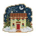 【中古】【輸入品・未使用】クリスマスイブ ビーズ カウントクロスステッチ オーナメントキット ミルヒル 2020 ウィンターホリデー MH182031