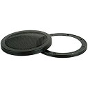 【中古】【輸入品・未使用】直径5-1/4インチ 2ピース メッシュスピーカーグリル - ブラック(2)