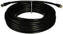 【中古】【輸入品・未使用】Monoprice RG6 クワッドシールド CL2 同軸ケーブル(Fタイプコネクタ付) 50ft 103034