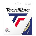 【中古】【輸入品・未使用】TECNIFIBRE NRG18NA:SET NRG2 18g テニスストリング ナチュラル