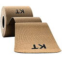 【中古】【輸入品・未使用】KT Tape Kinesiology スポーツテープ オリジナル弾性コットン 16 ft カットロール 通気性 ラテックスフリー プ...
