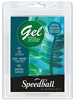 【中古】【輸入品・未使用】Speedball ジェルプリントプレート 5インチ x 7インチ