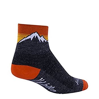 【中古】【輸入品・未使用】SockGuy Hiker 3インチ サイクリングソックス Small-Medium