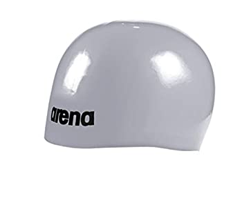 【中古】【輸入品・未使用未開封】arena Moulded Pro II スイムキャップ シルバー