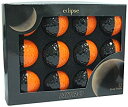【中古】【輸入品・未使用】(Black/Tangerine) - Nitro Eclipse Golf Balls(4)