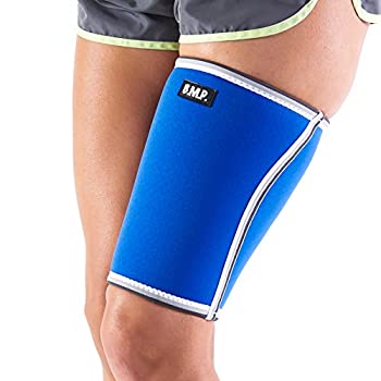 yÁzyAiEgpzBlack Mountain Products Thigh Brace Blue M Extra Thick Warming Thigh Brace, Blue - Medium