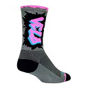 【中古】【輸入品・未使用】Sockguy Velo Luv クルーカフソックス 6インチ L XL
