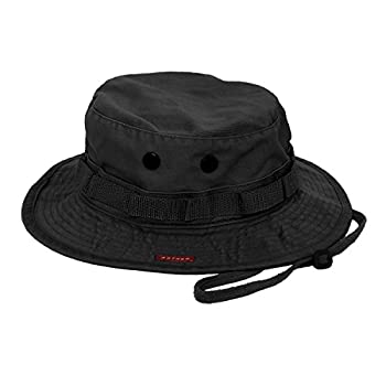 【中古】【輸入品・未使用】ロスコ ヴィンテージ ブーニーハット Vintage Boonie Hat 〔5901〕 (ブラック 7 1/4)