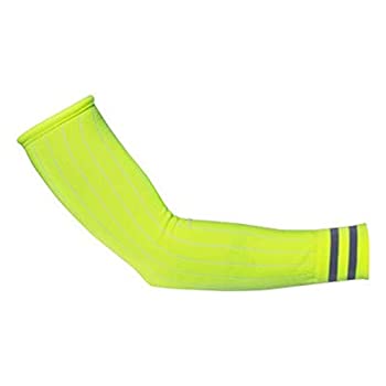 【中古】【輸入品・未使用未開封】SockGuy ネオンイエロー サイクリング/ランニング/ハイキングアームウォーマー M イエロー