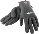 【中古】【輸入品・未使用】Cressi高ストレッチ5?mm手袋( Large )