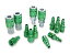 【中古】【輸入品・未使用】Legacy A71458B Color Connex Type B - ARO 14 Piece 1/4 in. Green Couple..