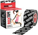 【中古】【輸入品・未使用】RockTape(ロックテープ) アスリート用キネシオロジーテープ 5cm×5m Black logo